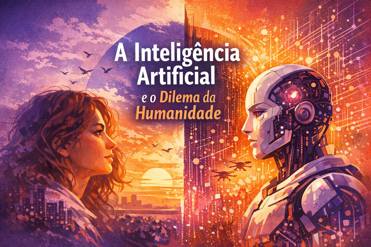 Ilustração produzida por IA